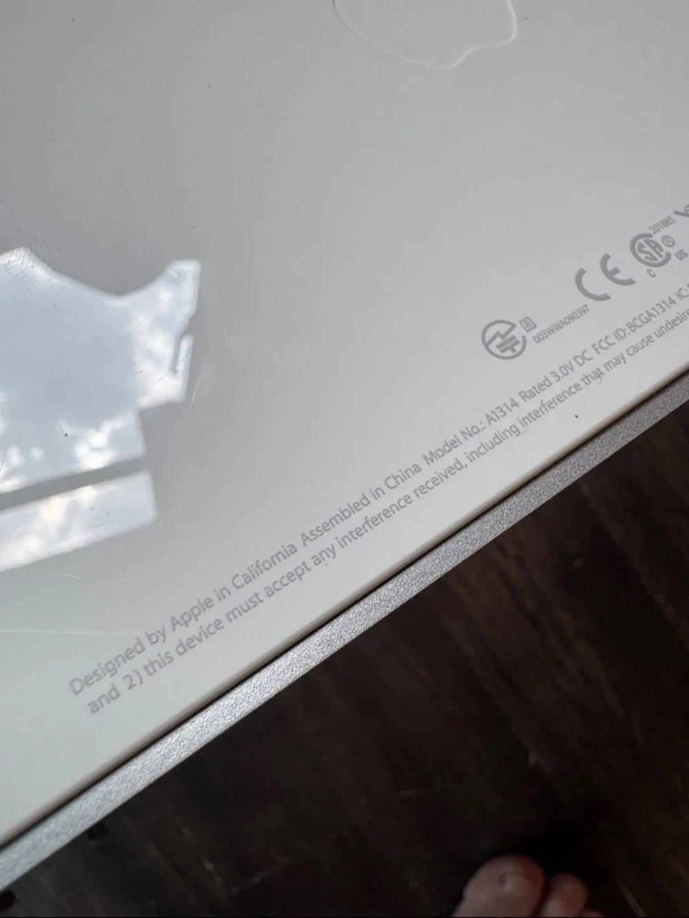 Apple wireless Bluetooth keyboard A1314